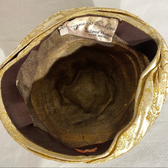 Vintage Tailored Woman Fifth Ave, 40’s Tilt Hat - Picture 9 of 11